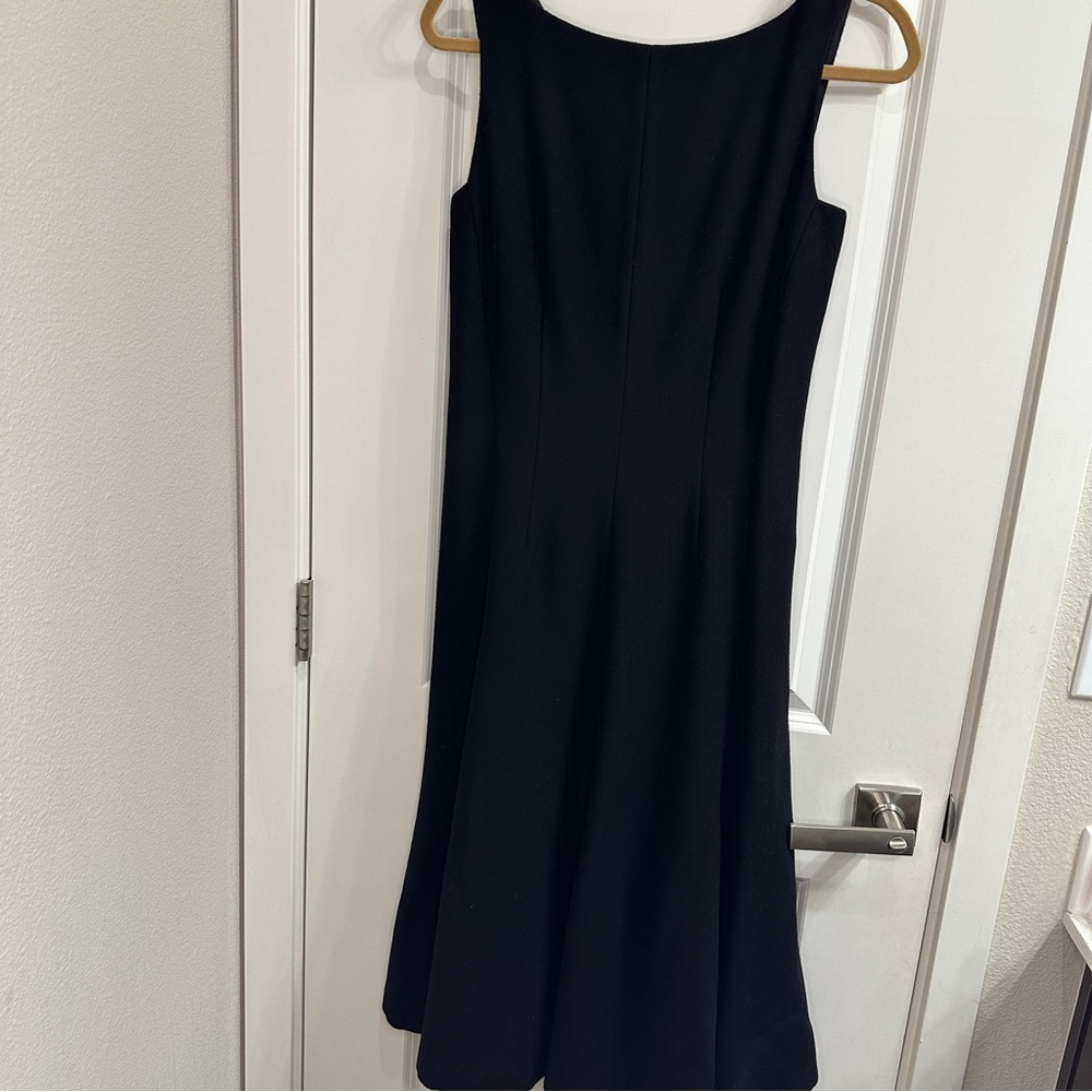 NWT Banana Republic Classic Black Midi Dress